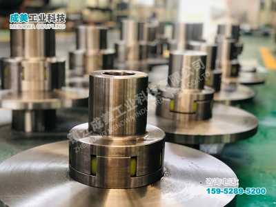 带制动盘鼓形齿联轴器