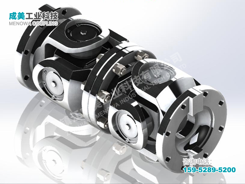 SWC-WD型(无伸缩短式)十字万向联轴器